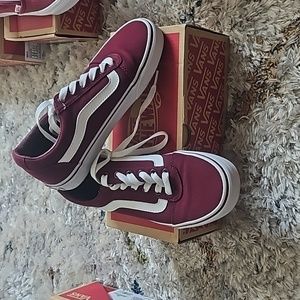 Vans Ward Canvas Burgandy